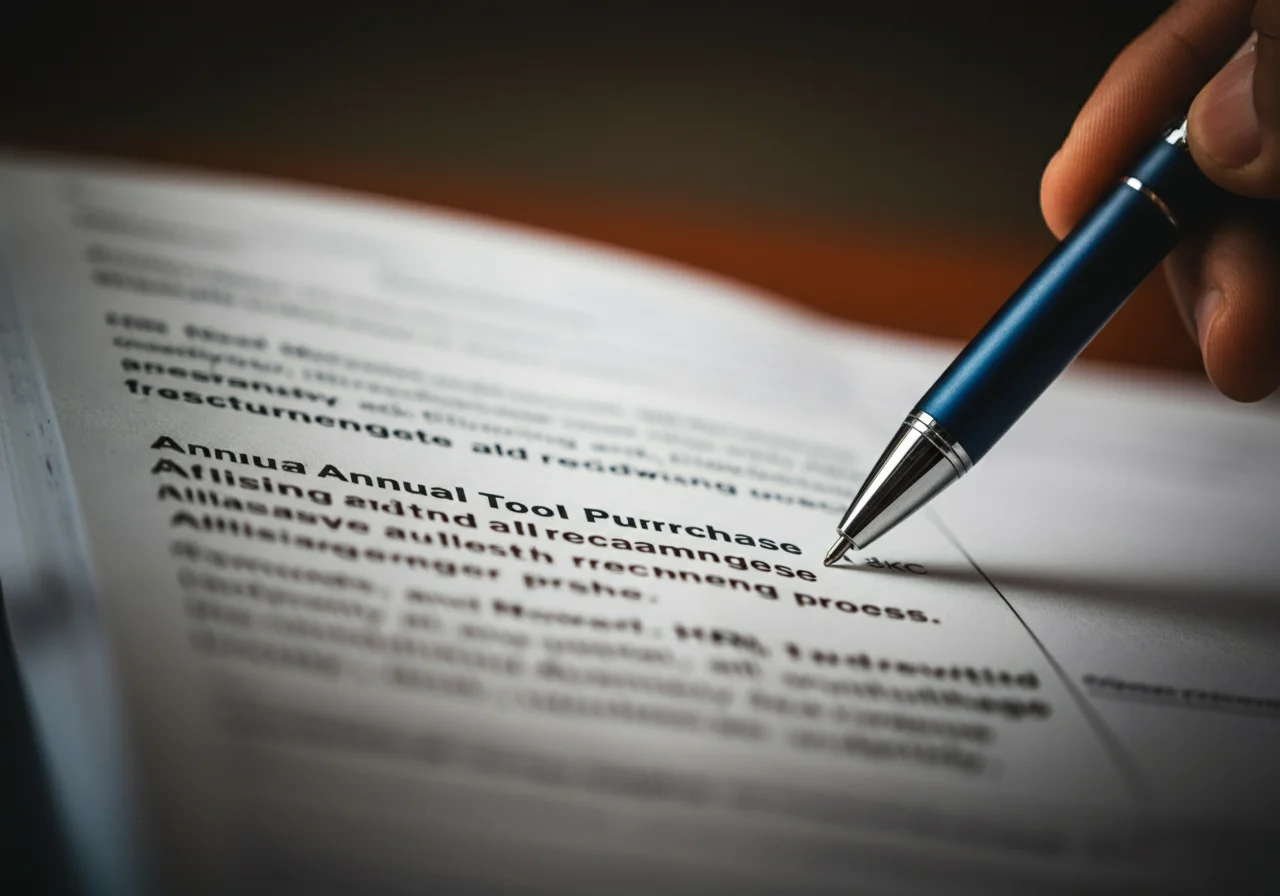 Tool Allowance Policy